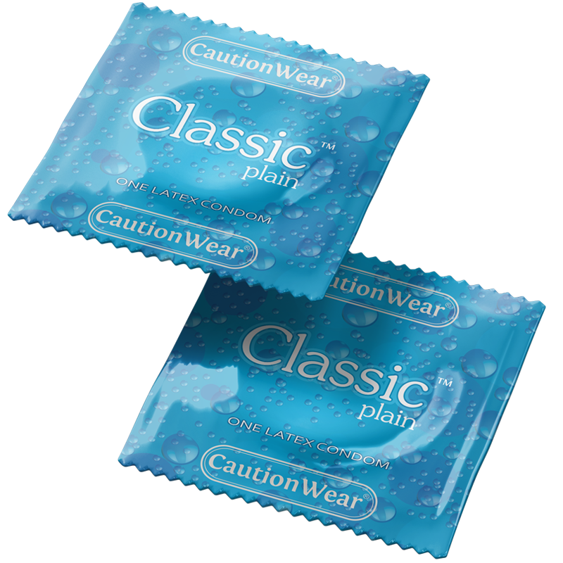 Caution Wear Classic Plain Condom